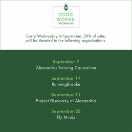 Good. Works. Wednesdays in September