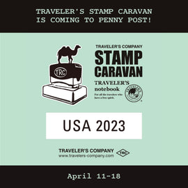 Traveler's Company Stamp Caravan 2023 at Penny Post!