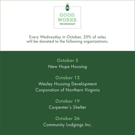 October Good Works Wednesdays