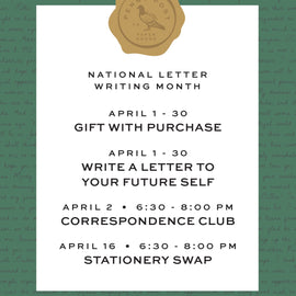 Letter Writing Month