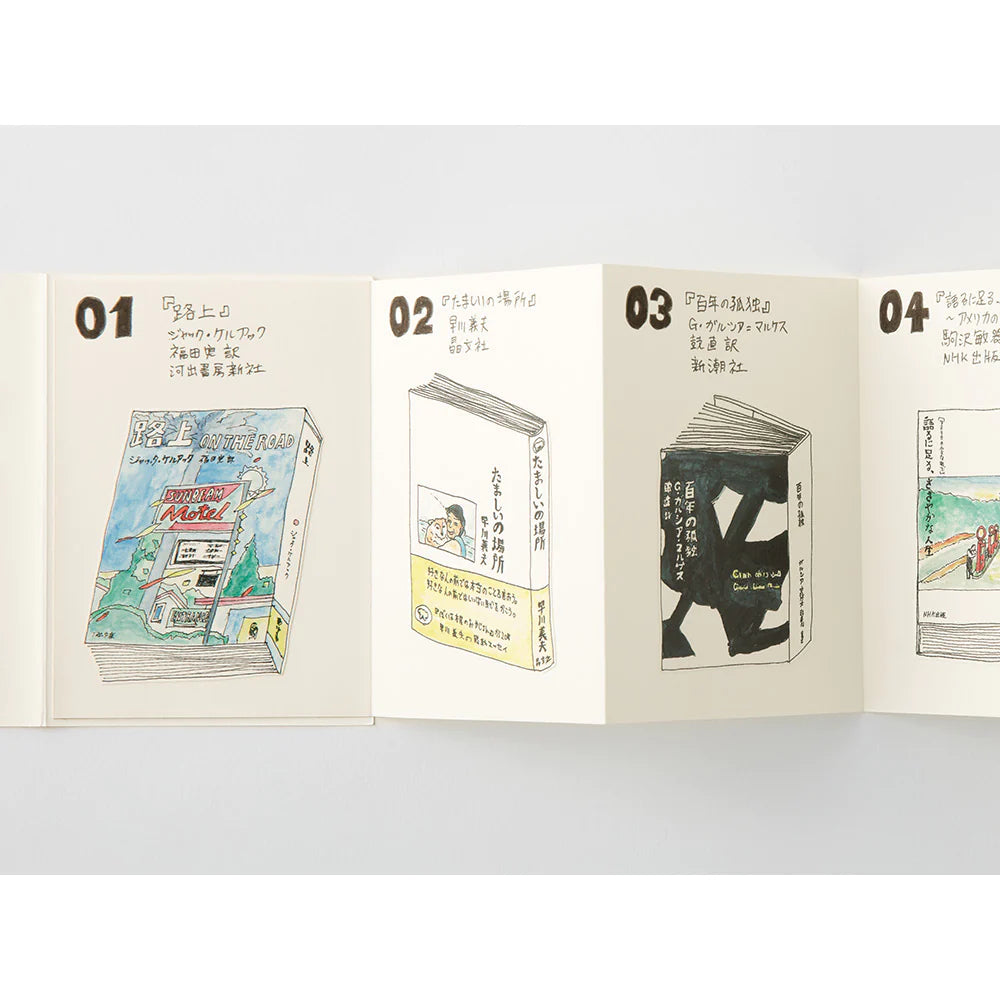 018 Accordion Fold Paper (Passport Size), Traveler's Company