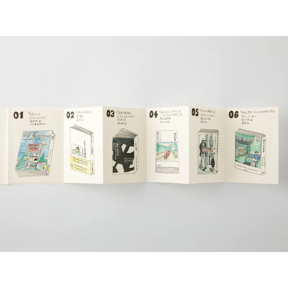 018 Accordion Fold Paper (Passport Size), Traveler's Company