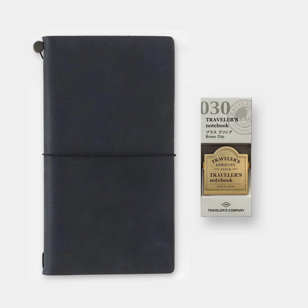 030 Brass Clip TRC Logo, Traveler's Company