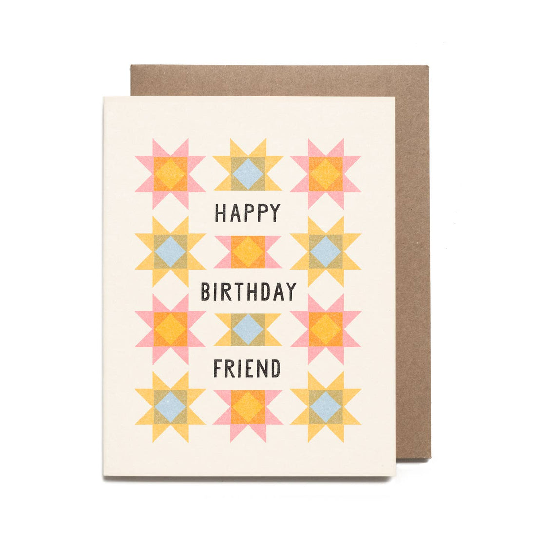 Birthday Friend Quilt, Worthwhile Paper