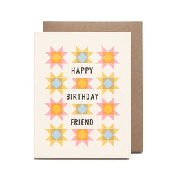 Birthday Friend Quilt, Worthwhile Paper