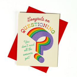 Congrats on Questioning, Bromstad