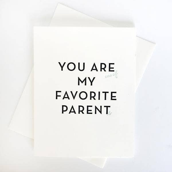 Favorite Parent, Steel Petal Press