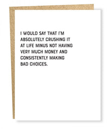 Crushing It, Sapling Press