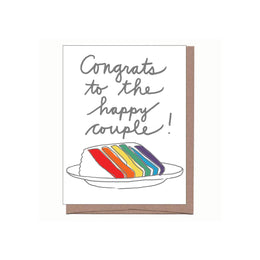 Rainbow Cake Wedding