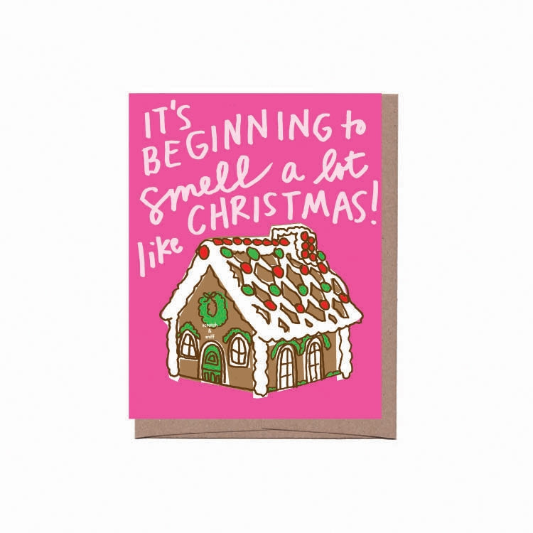 Scratch & Sniff Gingerbread House, La Familia Green