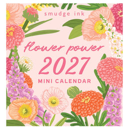 2027 Flower Power Mini Calender