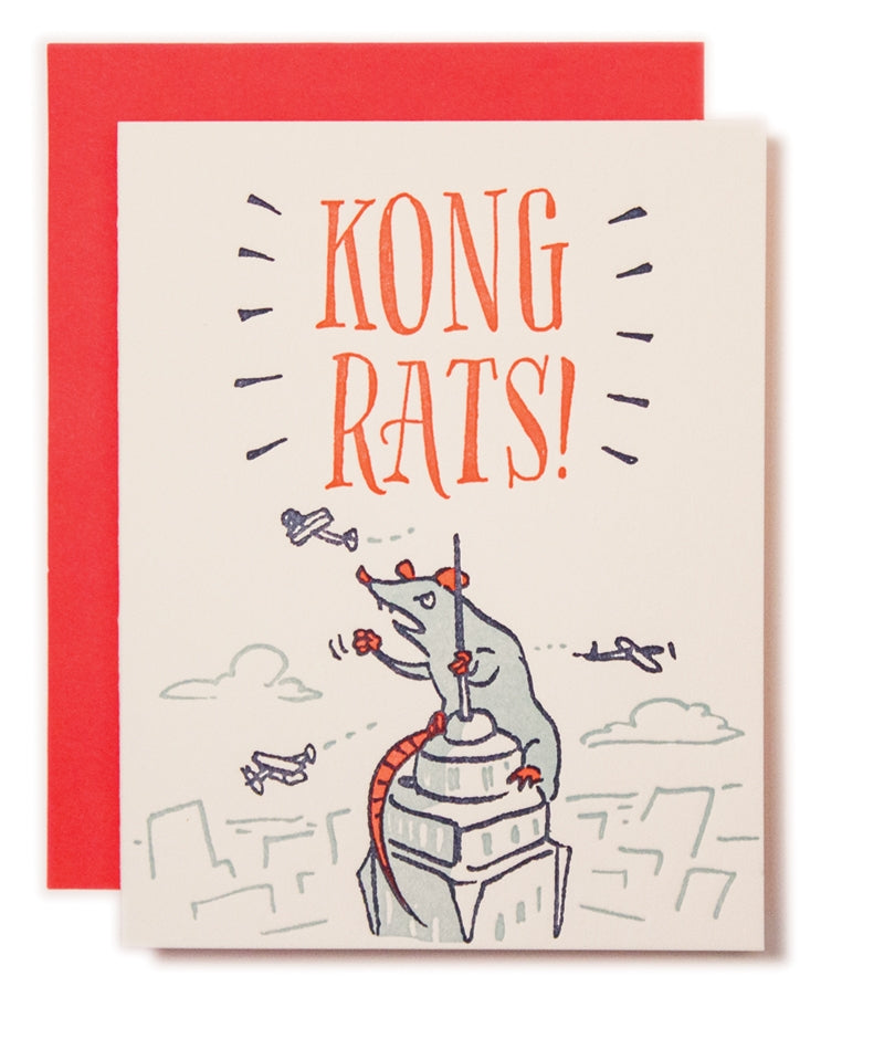 Kong Rats, Ladyfingers Letterpress