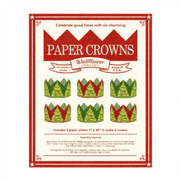 Christmas Tree Paper Crowns