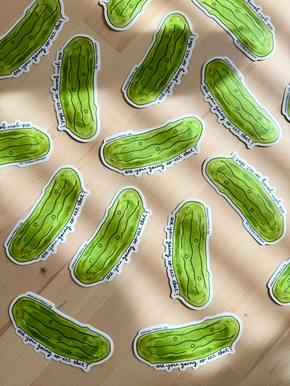 Pickle Sticker