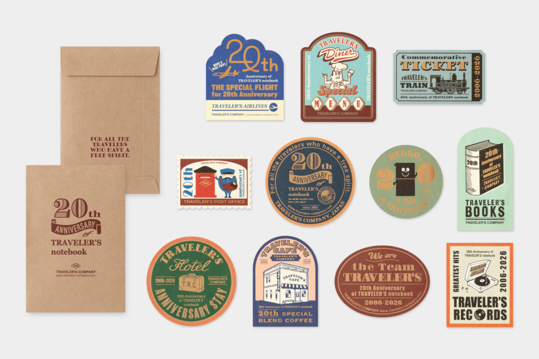 Traveler's Company 20th Anniversary Customization Set
