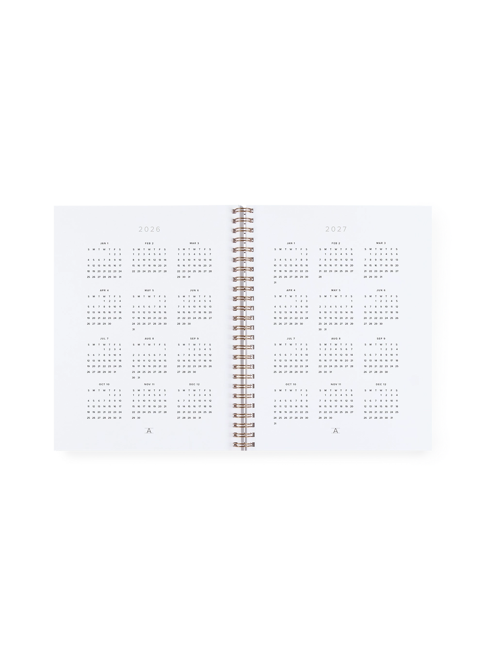 Appointed 2026/27 Weekly 17-Month Grid Planner