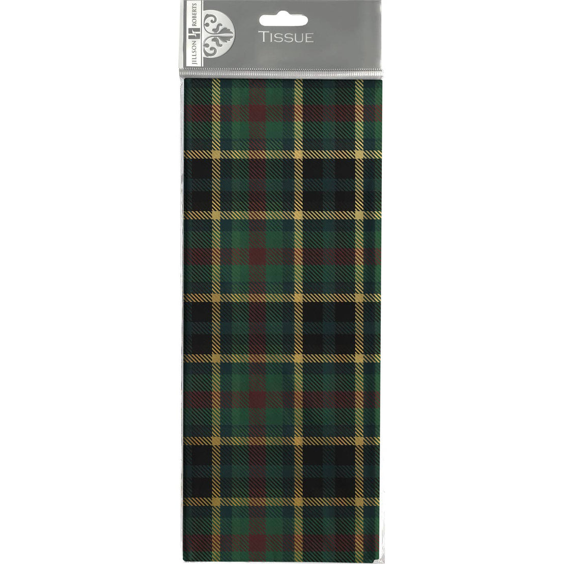 Hunter Navy Plaid Tissue Paper