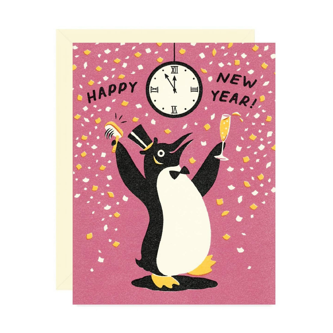 Penguin New Year, Wallflower Paper