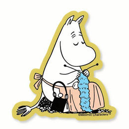 Moominmama Knitting Sticker