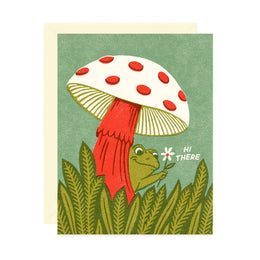 Hi There Frog/Mushroom, Wallflower Paper