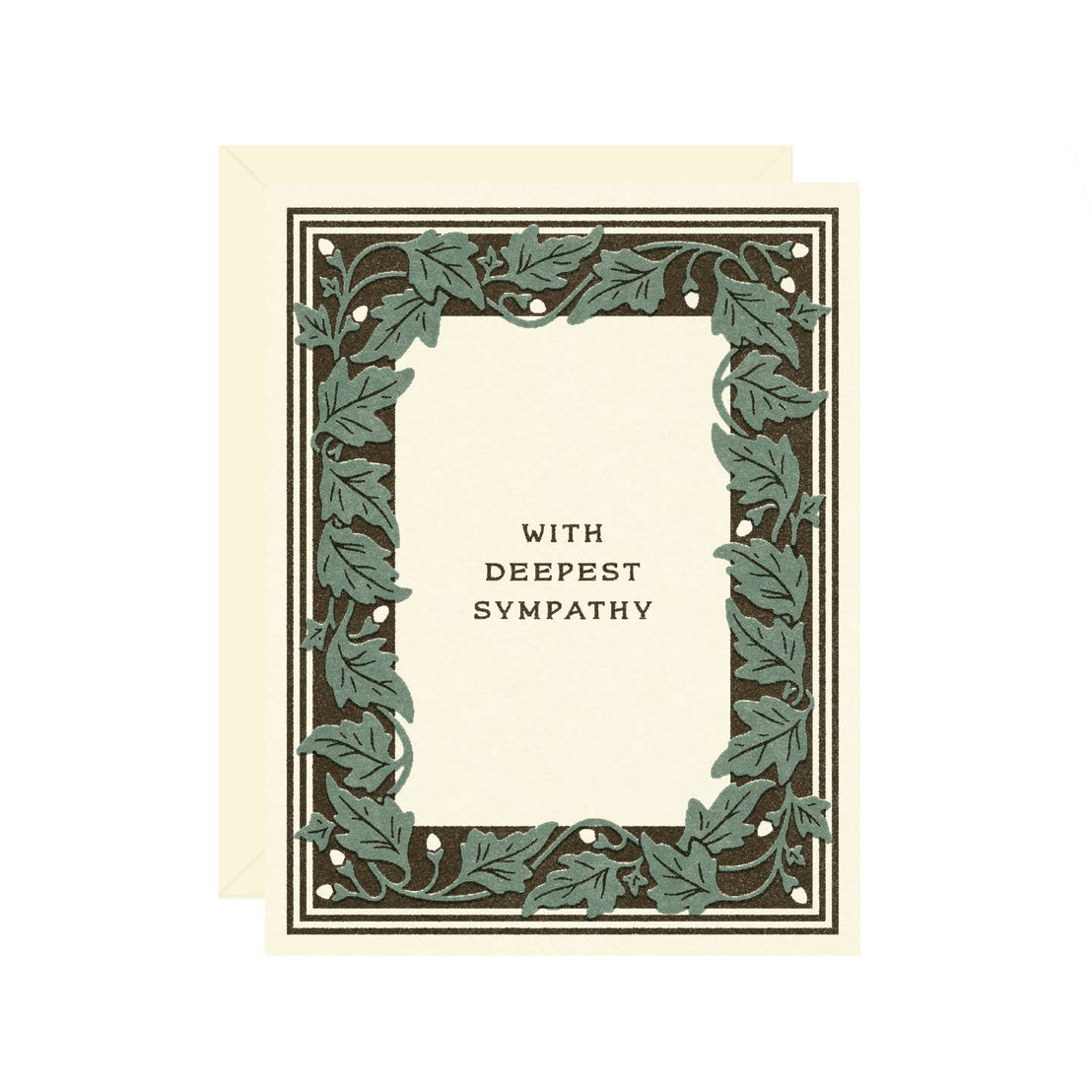 With Deepest Sympathy, Wallflower Paper