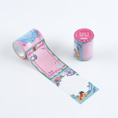 Hobonichi Yumi Kitagishi: Sticky Note Roll - White Cat’s Table Decorations