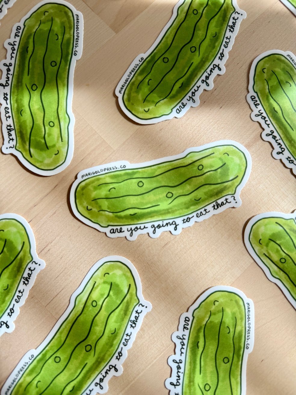 Pickle Sticker