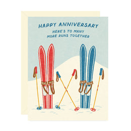 Anniversary Ski, Wallflower Paper