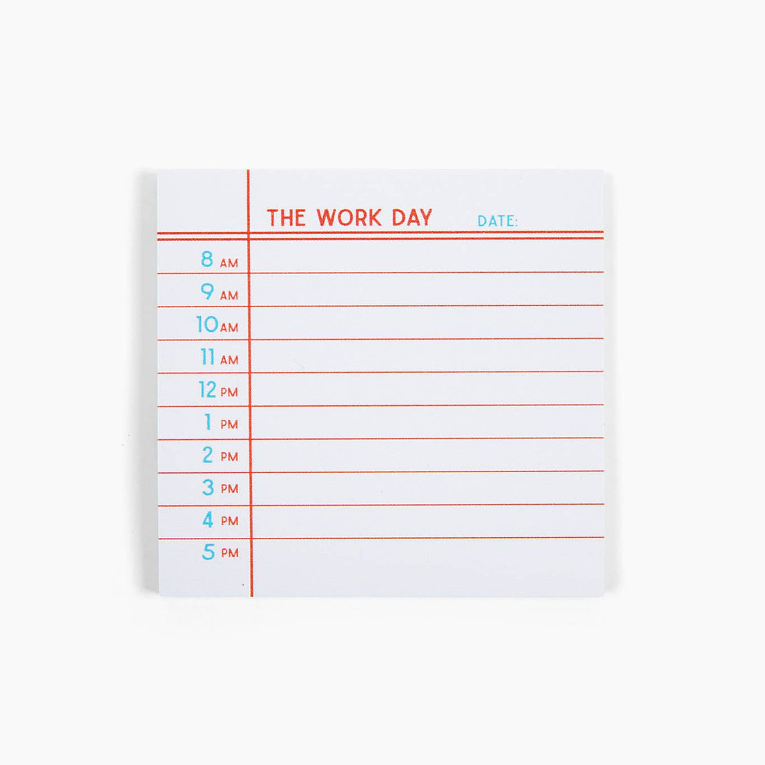 The Work Day Sticky Notes