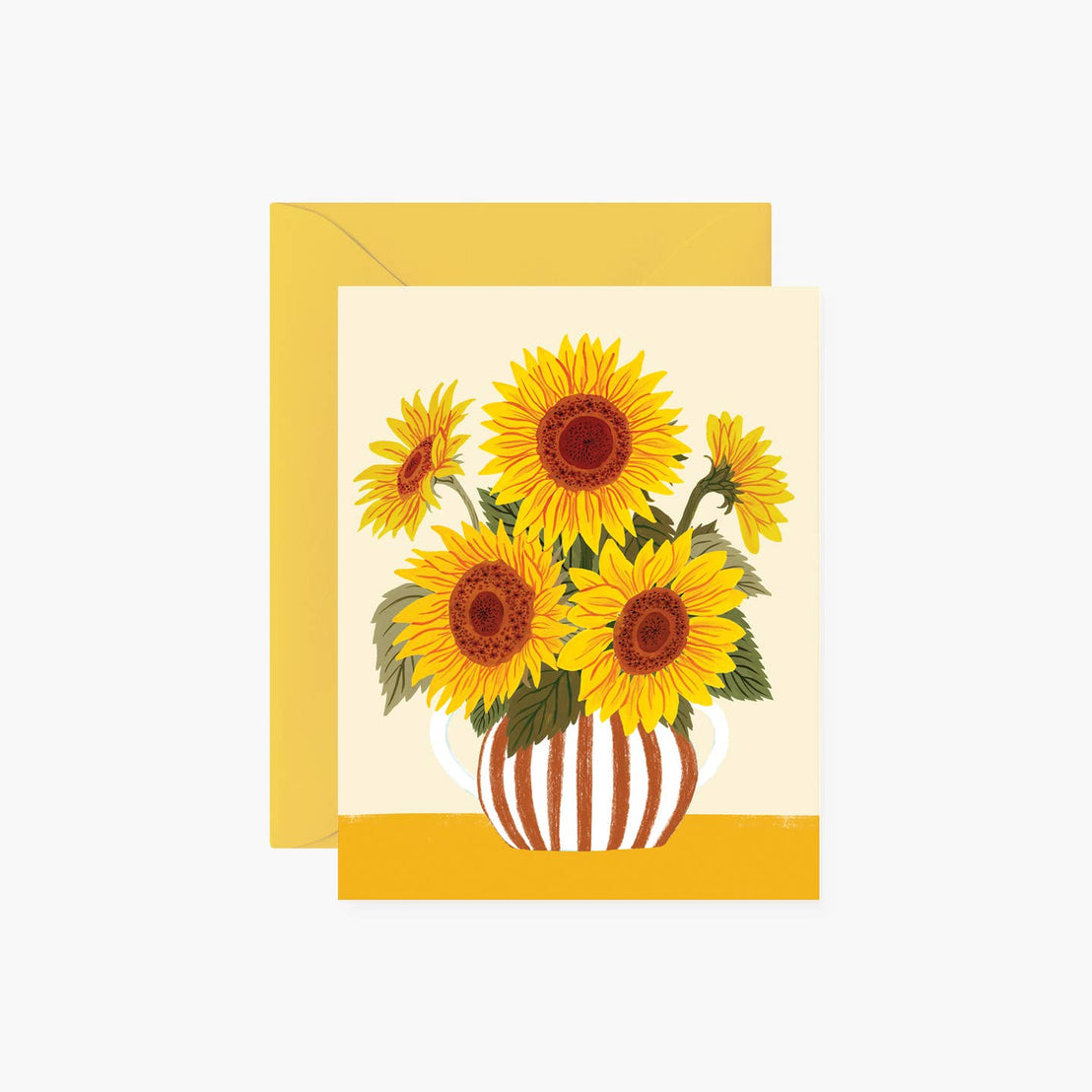 Sunflower Vase, Botanica Paper Co.