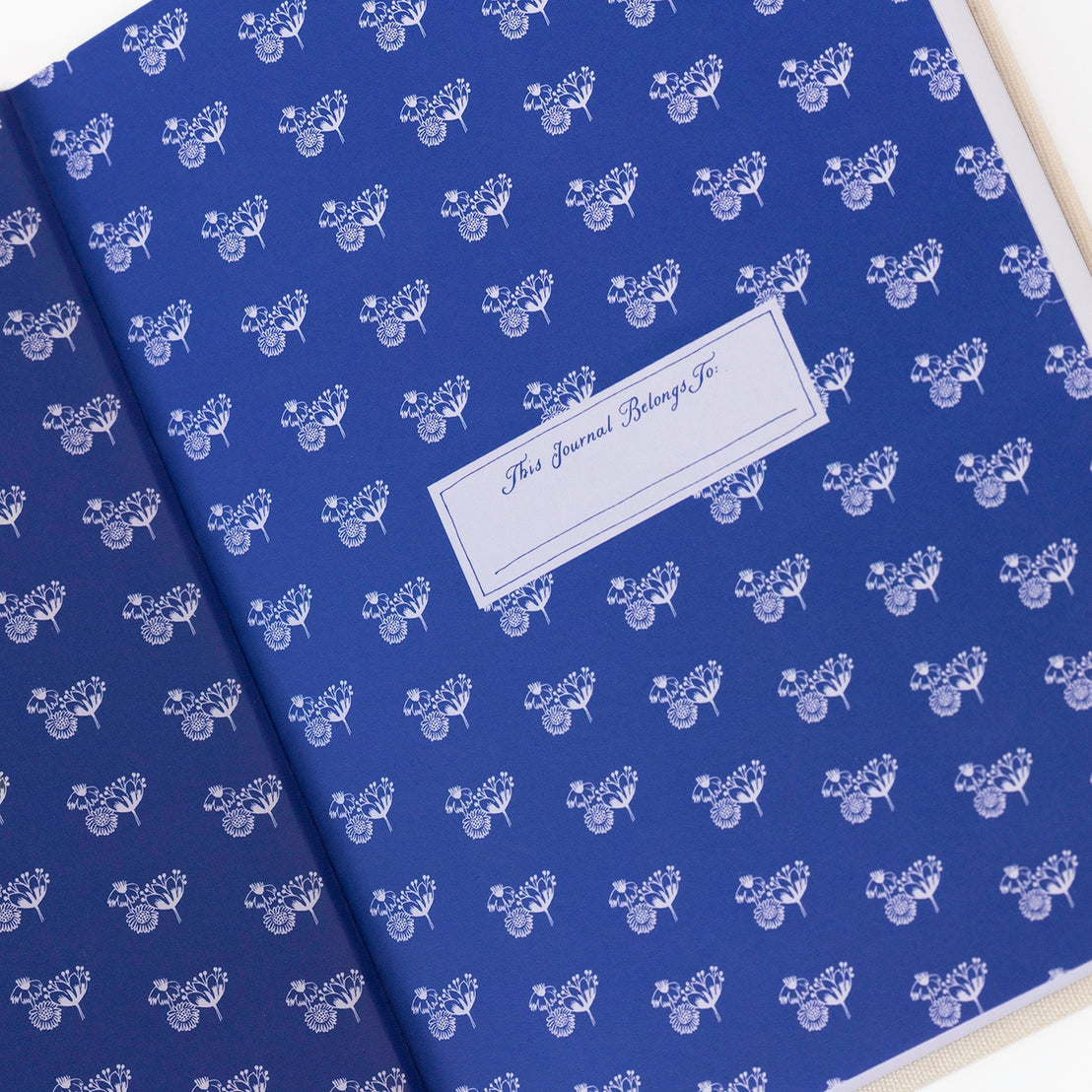 Moomin Garden Embroidered Journal
