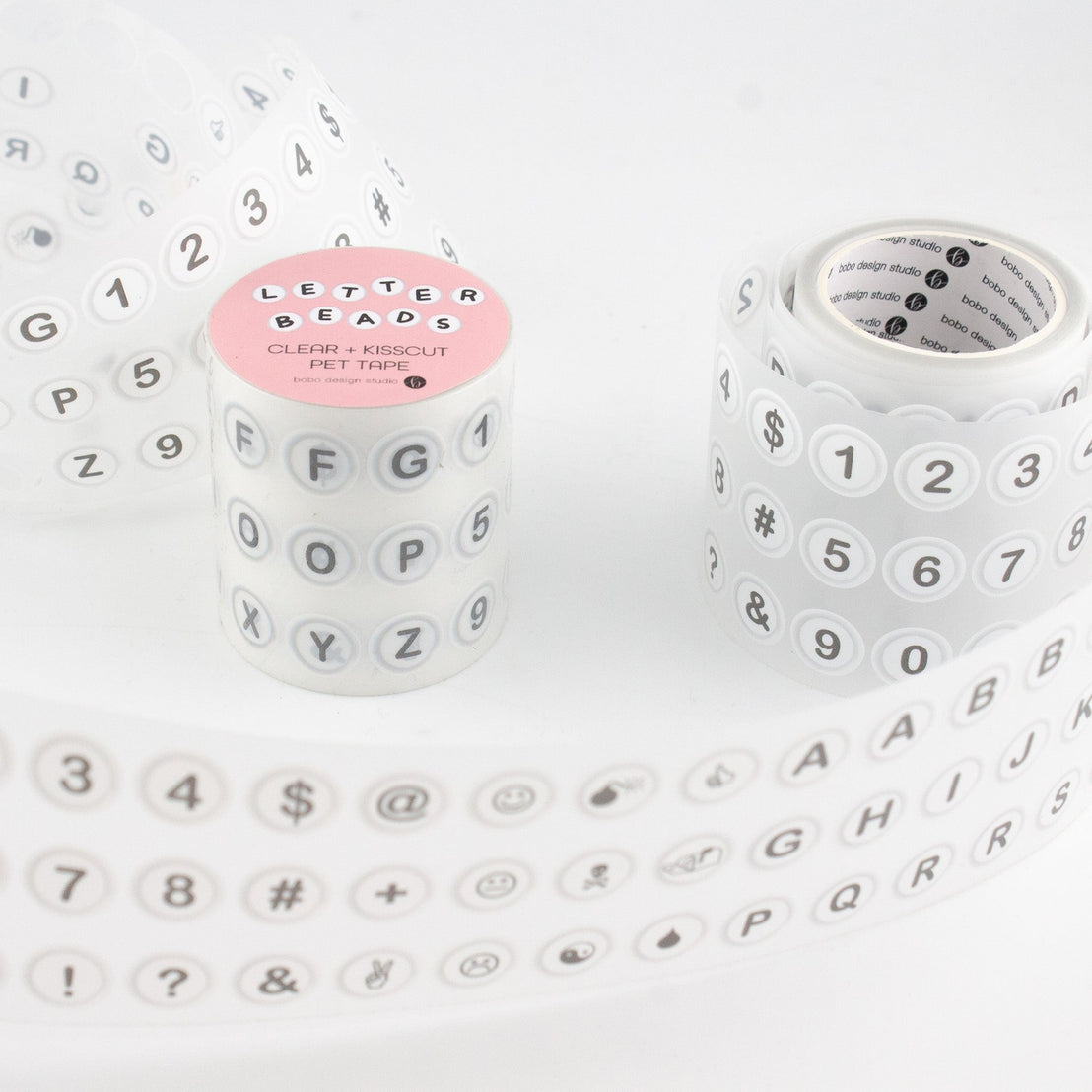 Letter Beads Pet Tape