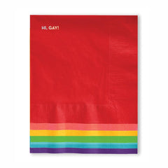 Hi, Gay! Napkins