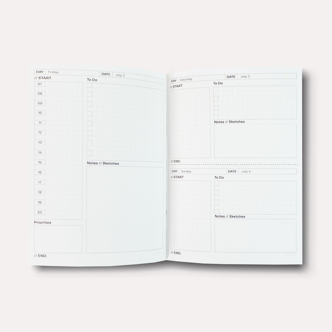 2027 Bamboo Planner
