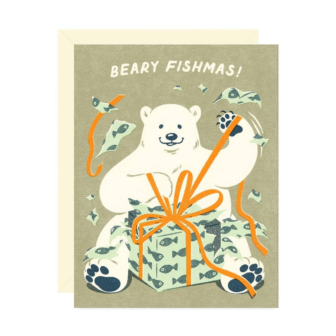 Beary Fishmas, Wallflower Paper