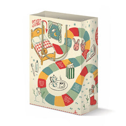 Holiday Game Board Gift Bag