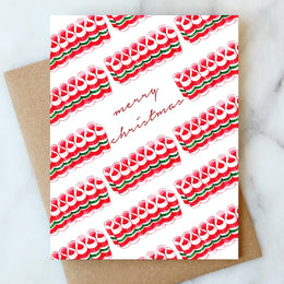 Ribbon Candy Merry Christmas, Abigail Jayne Design