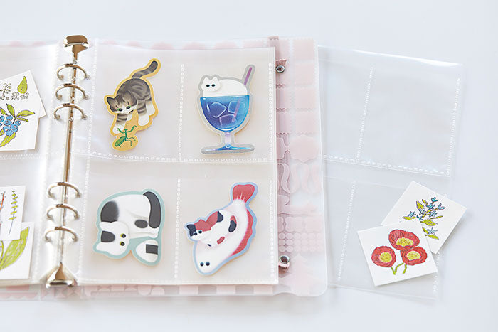 White Sticker Binder