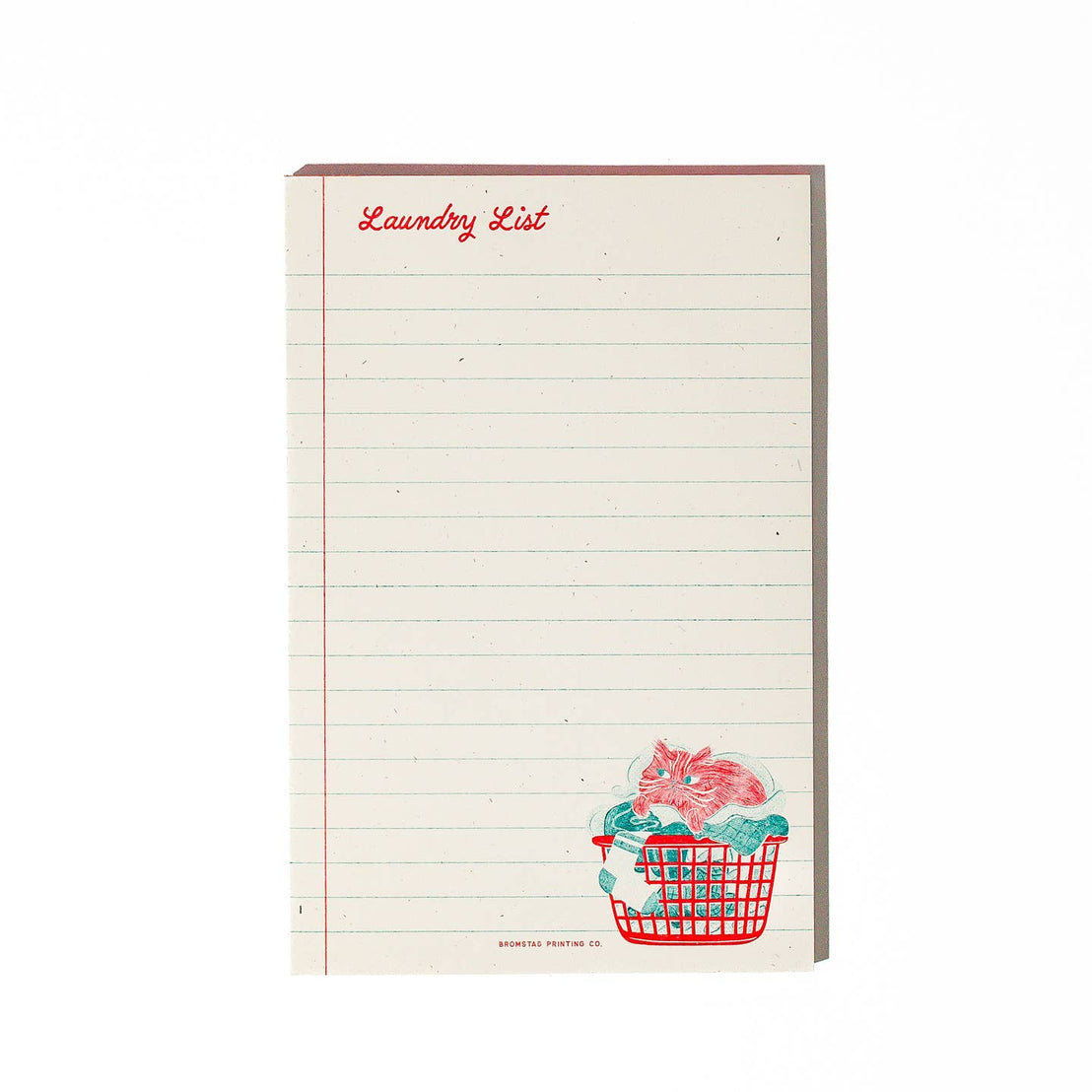 Laundry List Notepad