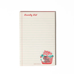 Laundry List Notepad