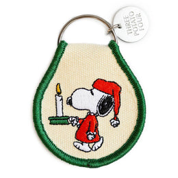 Cozy Night Snoopy Keychain