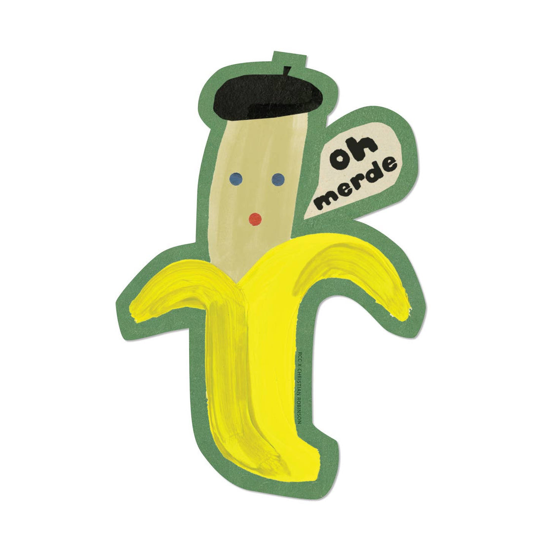 Oh Merde Sticker
