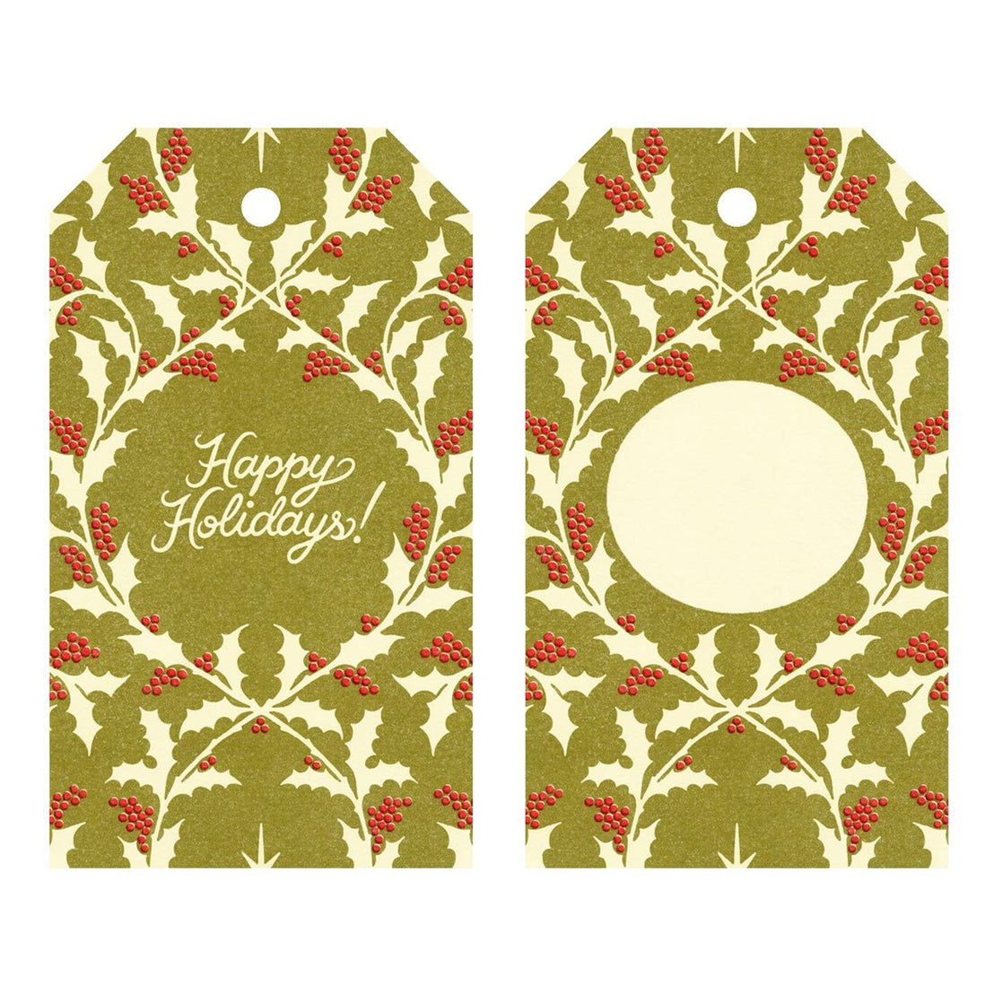 Happy Holidays Gift Tags