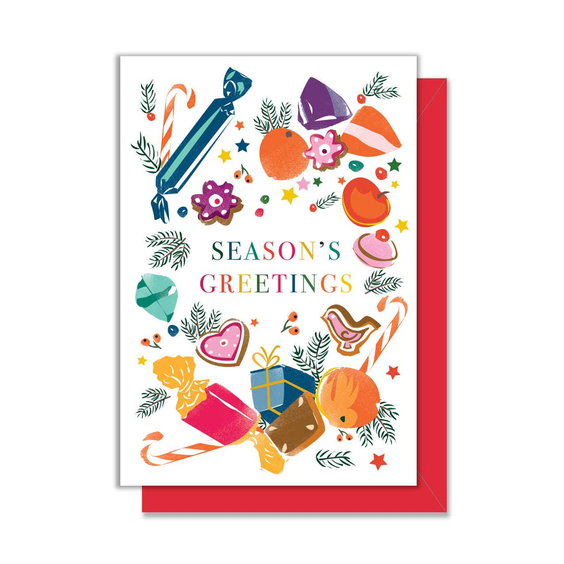 Season's Greetings Enclosure Card