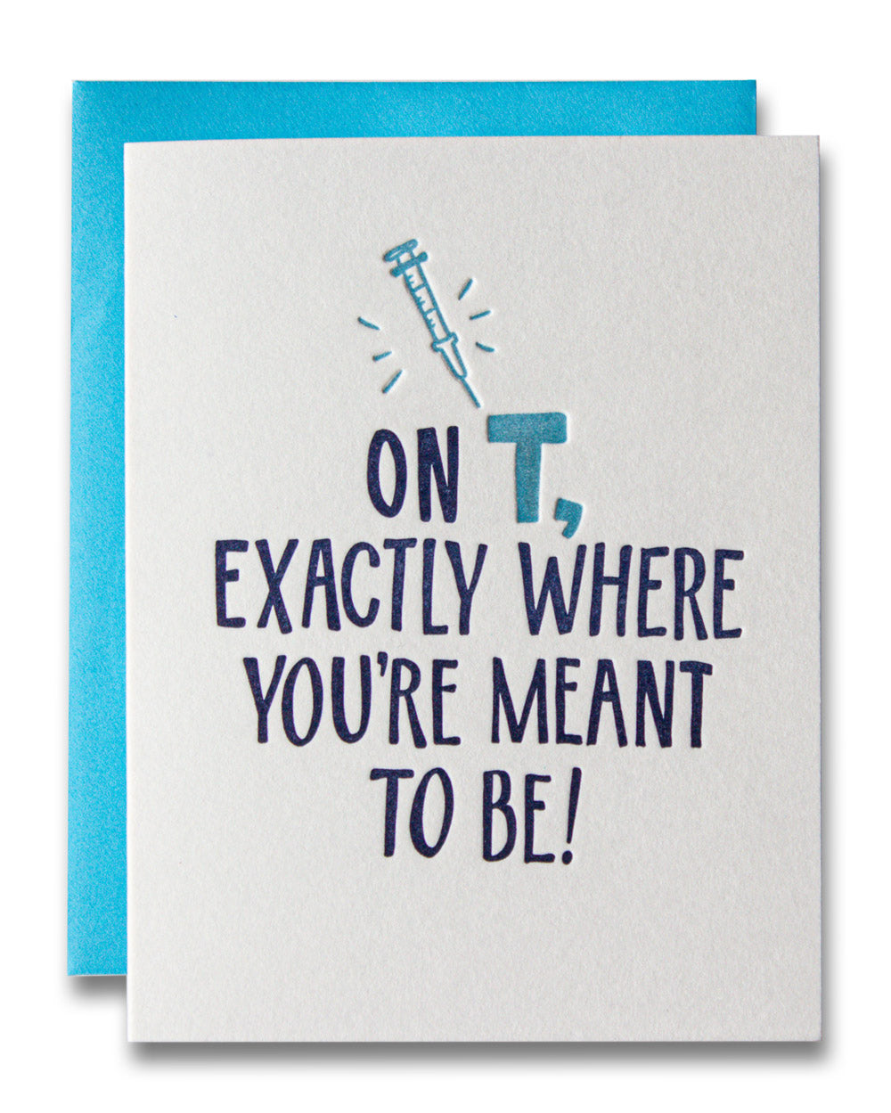 On T HRT, Ladyfingers Letterpress