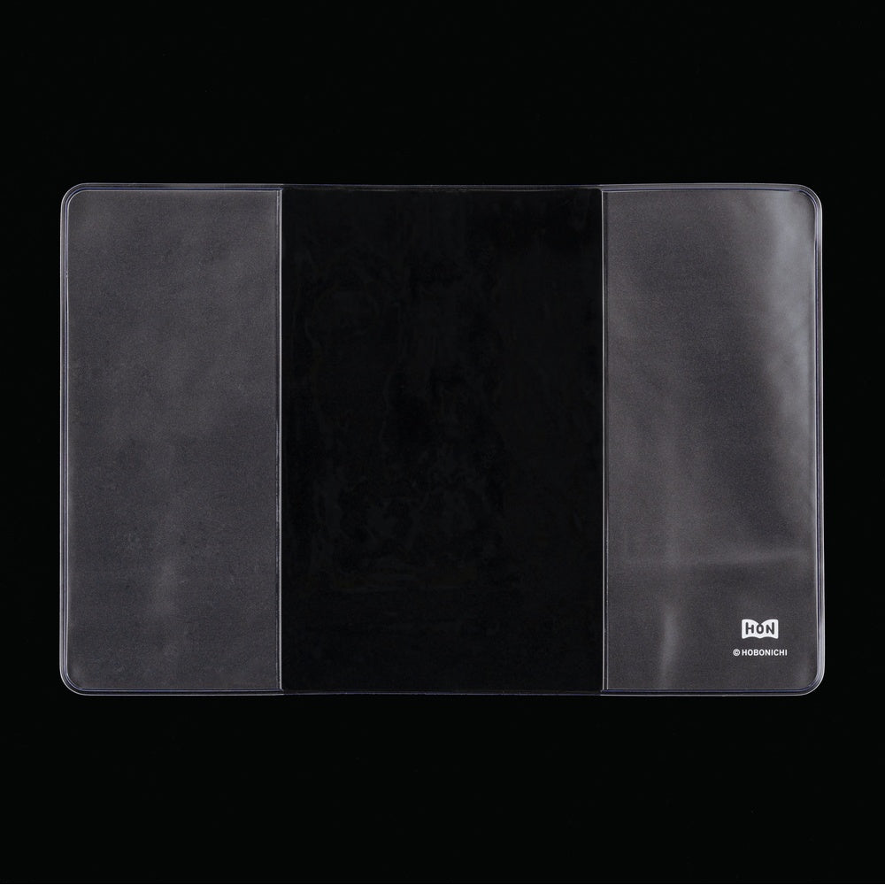 Hobonichi Clear Cover on Cover for HON A6 Size