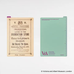 Hobonichi V&A Series: Pencil Board for A6 Size (V&A’s Foundation Stone Programme)