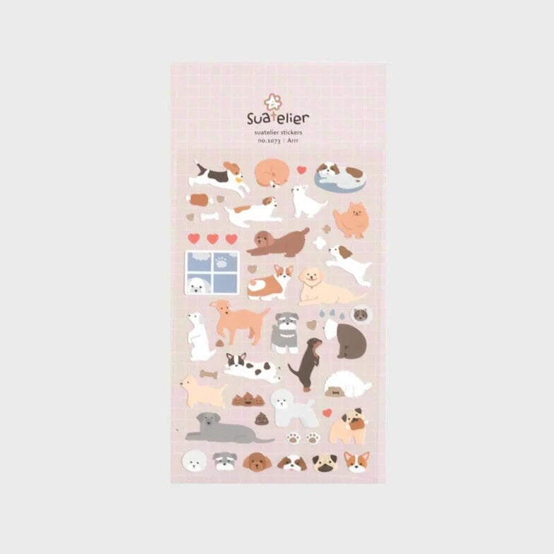 Arrr Dog Sticker Sheet