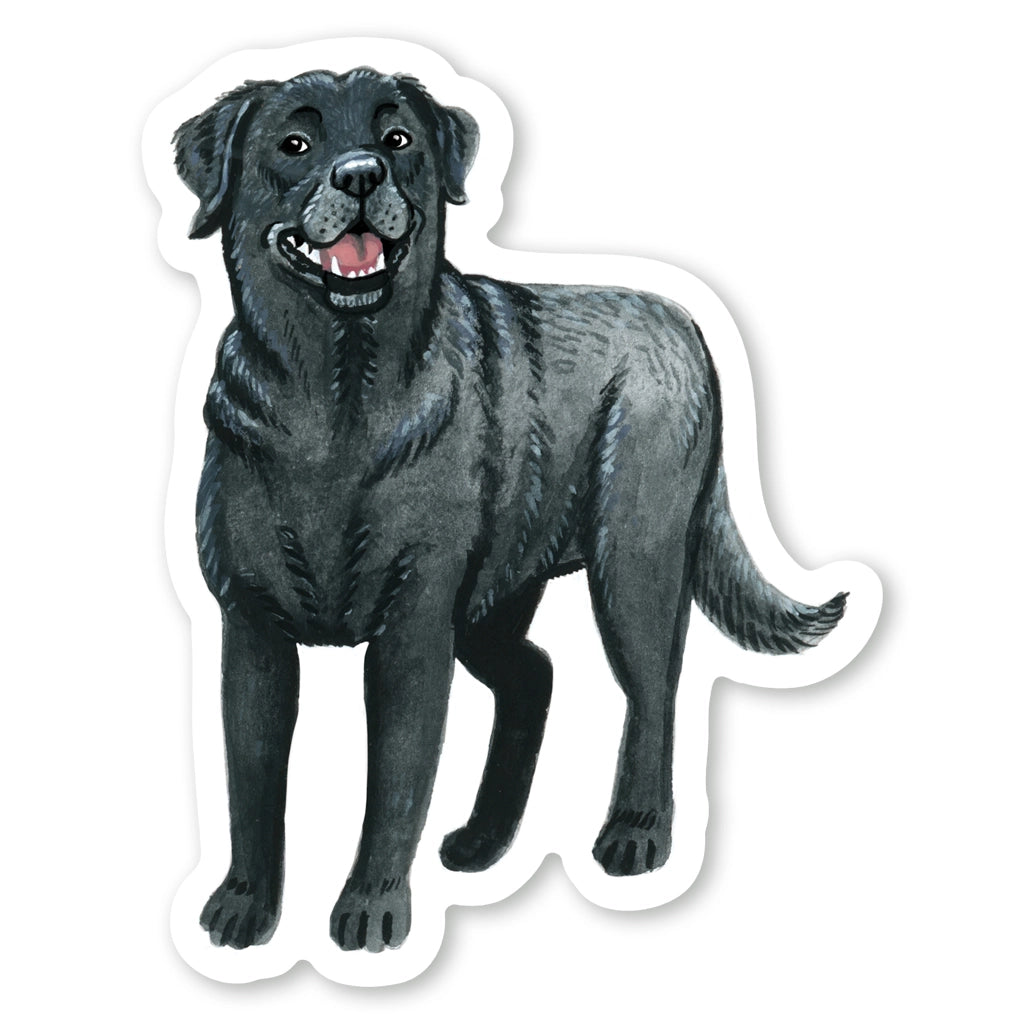 Black Lab Sticker