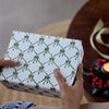 Bows Holly Green Holiday Gift Wrap